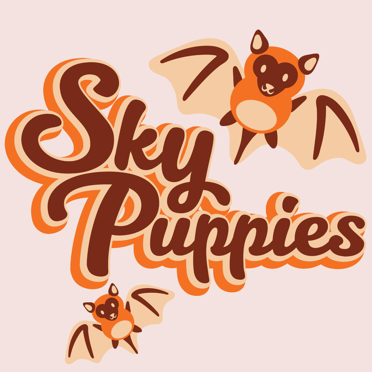 Sky Puppies Tee Print